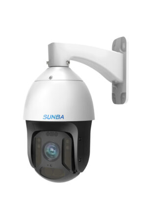 SUNBA 601-D20X IP PoE Zoom Optique 20x HD 1080P ONVIF avec Audio et Vision Nocturne jusquà 250 m H.265 Caméra de Surveillance extérieure PTZ Haute Vitesse 